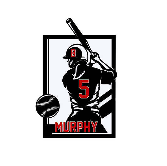 Softballl - Acrylic Sign