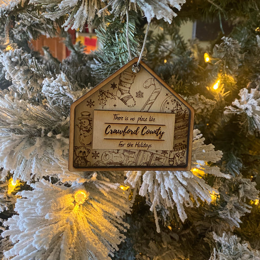Crawford County Holiday Ornament